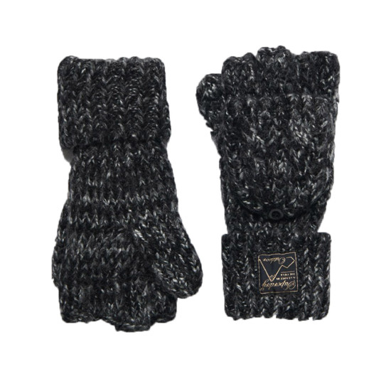 Superdry Γυναικεία γάντια Tweed Cable Gloves